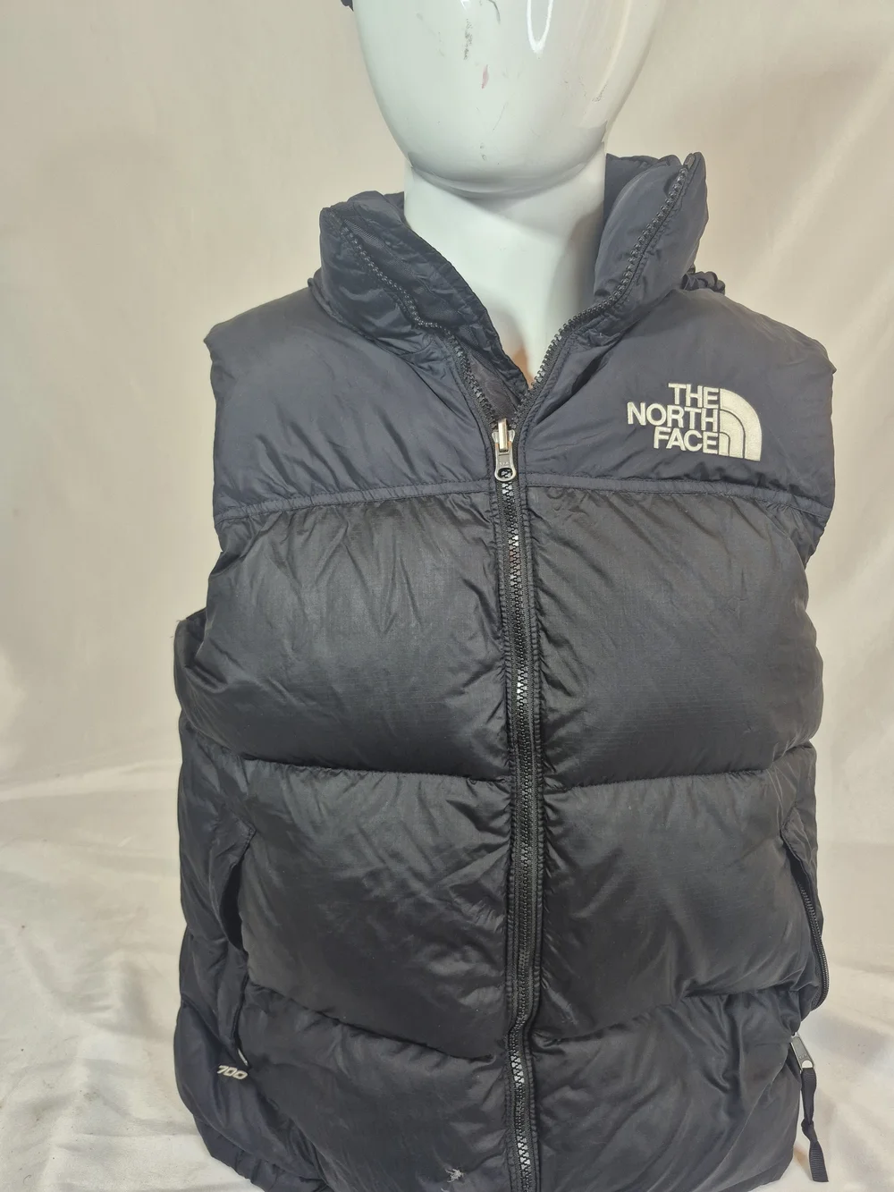 The North Face  Navy Blue Puffer Vest - Insulated Sleeveless Jacket